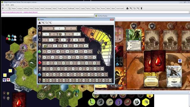 Mage Knight (Lost Legion) Session Report - 4-player Dungeon Lords (League 1, Game 3, Round 2) смотреть онлайн