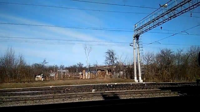 Рязань: Лагерный - Недостоево. Из Сочи в Москву на поезде (7) Россия из окна поезда. смотреть онлайн