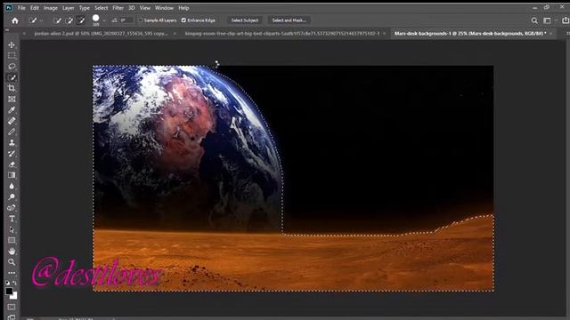 How to turn someone into a cartoon alien with Photoshop! Speed Editing смотреть онлайн