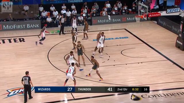 Isaac Bonga Full Play vs Oklahoma City Thunder | 08/09/20 | Smart Highlights смотреть онлайн