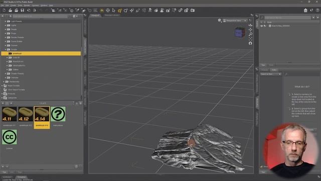 How to import OBJ Sequences into DAZ Studio with animMorph смотреть онлайн