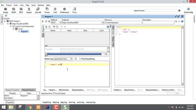 Step 3 - Testing REST API - SOAPUI - IntelliJ Idea Ultimate - XAMPP смотреть онлайн