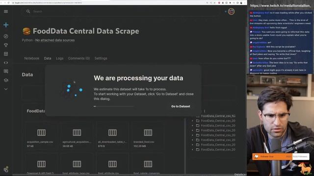 ? Live Coding - Food Nutrient Dataset Creation with Python смотреть онлайн