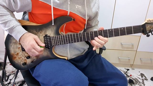 Schecter Reaper 6 with Line 6 Helix смотреть онлайн
