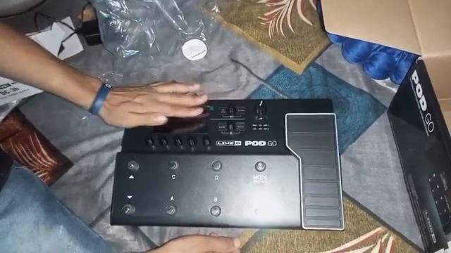 my new guitar processor unboxing ??? смотреть онлайн