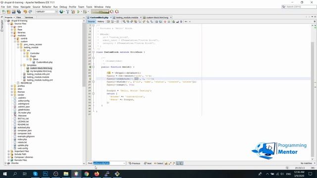 How to Create custom block to render data dynamically in twig Drupal8? (Urdu | Hindi - Lecture-21) смотреть онлайн