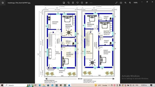 G+2 AutoCAD House Plan into STAAD PRO | Complete Analysis & Report смотреть онлайн