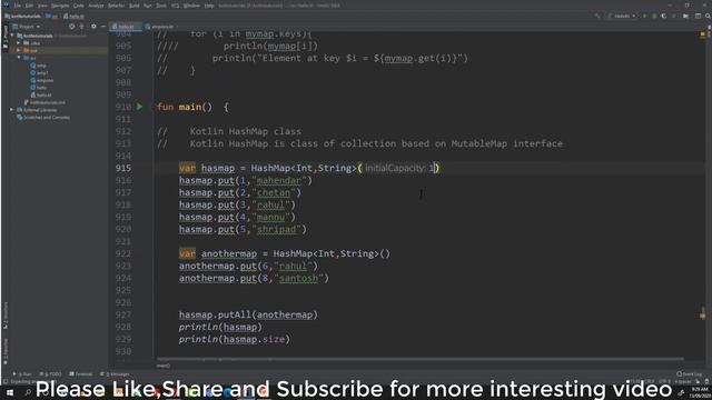 #28 Hashmap and hashmapof in kotlin смотреть онлайн