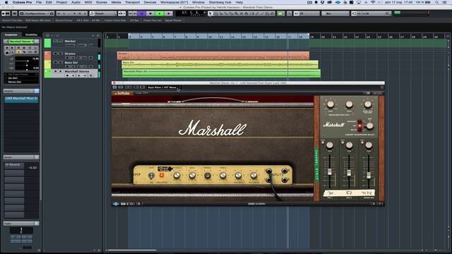 UA Softube Marshall Plexi for UAD - demo and walkthrough смотреть онлайн