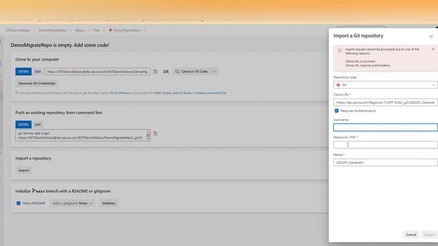 How to import azure devops git repository смотреть онлайн