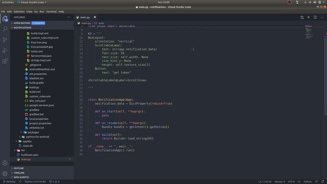 Cloud Messaging Integration with Kivy [Update: Read Description] смотреть онлайн