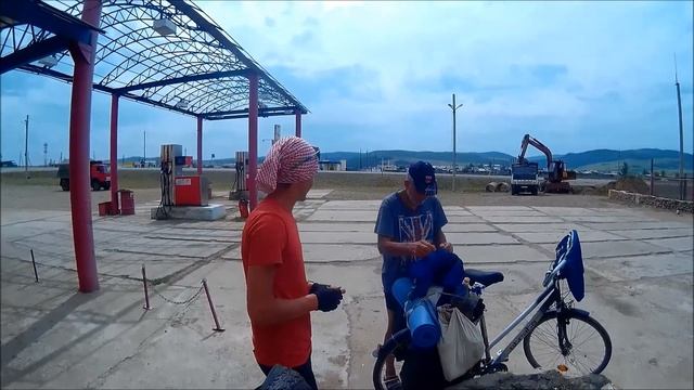 Серия №15. Тайга резко сменилась степью. Путешествие по стране. travel in Russia смотреть онлайн