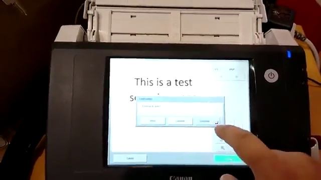 Canon ScanFront 300 - Scan To USB