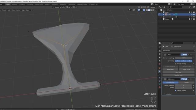 Skin Modifier | Blender 3.0 смотреть онлайн