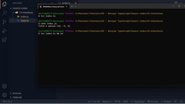 #15 Interface | Belajar TypeScript смотреть онлайн