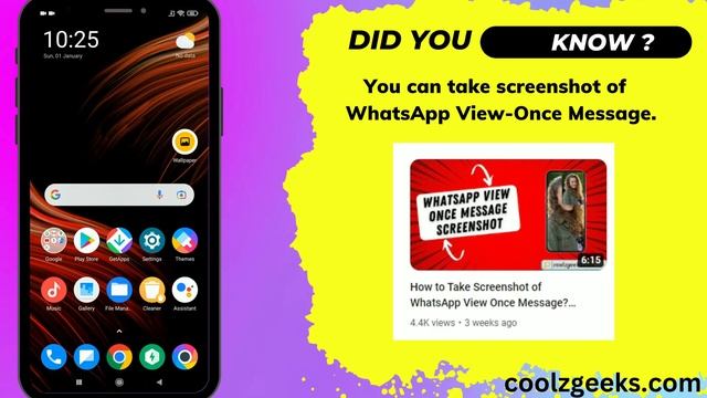 How to Reopen WhatsApp one time Photo | Open Whatsapp View once Message again | Coolz Geeks смотреть онлайн