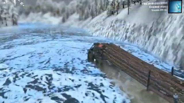 прохождение карты Ice Road Trucker 2 часть смотреть онлайн