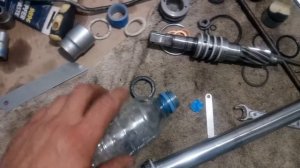 как обжать тефлоновые кольца на рулевой рейке.