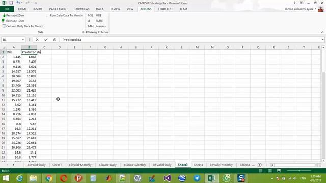 Simple calculate RMSE by excel add-ins смотреть онлайн