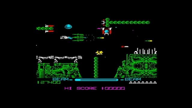 R-Type (1988 _ 128k Alternative AY Music Version Walkthrough) + Review, ZX Spectrum