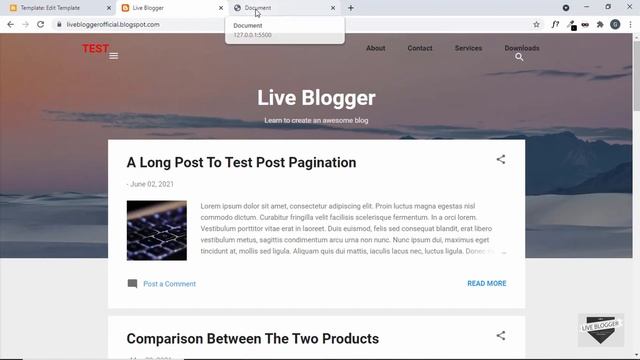 How To Add A Sticky Navbar To Your Blogger Website - Live Blogger смотреть онлайн