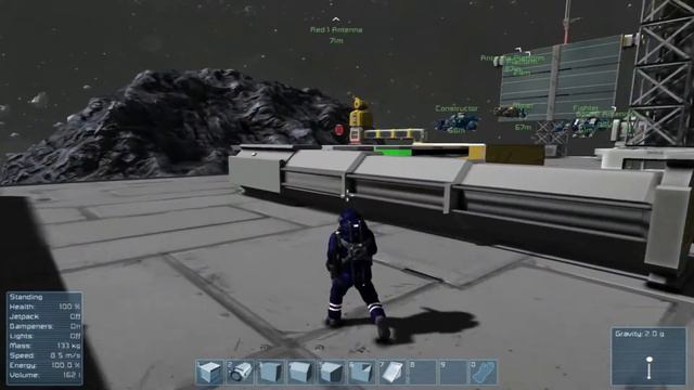 Let's Play Space Engineers - Episode 60: GAME UPDATE - Pistons & Blast Doors! смотреть онлайн