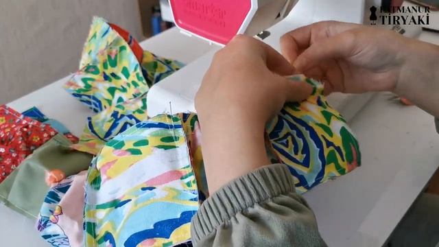 KOLAY POFUDUK MİNDER YAPIMI | How to make puff quilt смотреть онлайн