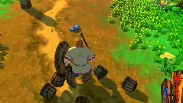 Fairy Tales - Three Heroes Ingame footage and Game Physics смотреть онлайн