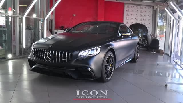 Detailing a new Mercedes Benz S 63 AMG coupe limited edition один из пятиста.mp4 смотреть онлайн