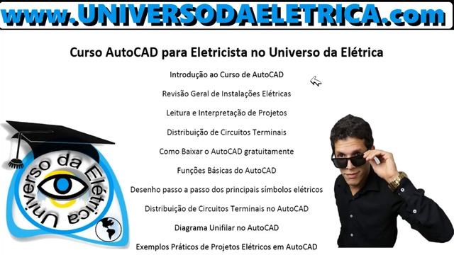 Curso AutoCAD para Eletricista Aula 01 Completa смотреть онлайн