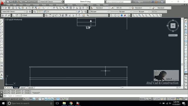 How To Draw Front Elevation In A Plan [PRACTICE DWG] смотреть онлайн