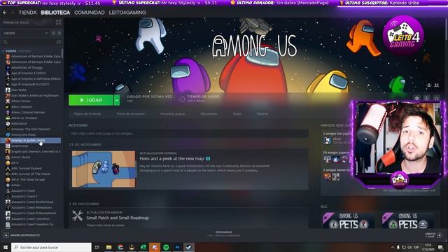 COMO HABILITAR EL NUEVO MAPA DE AMONG US (para la BETA a futuro!) - Estate preparado! смотреть онлайн