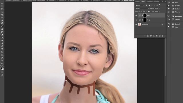 A Better Way to use the Dodge and Burn Tool - Photoshop Tutorial смотреть онлайн