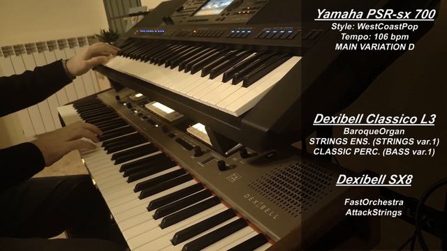 Joy to the world, instrumental (Yamaha PSR-sx 700, Dexibell Classico L3 & Dexibell Vivo SX8) смотреть онлайн