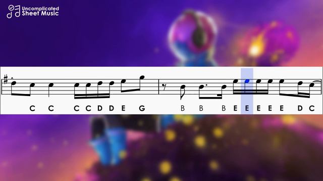 Past Lives | Sheet Music with Easy Notes for Recorder, Violin Beginners Tutorial | sapientdream смотреть онлайн