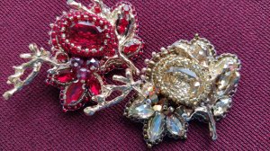 Бисероплетение. Урок 54. Брошь с веточкой.