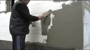 Урок 1. Штукатурим стенку по пенопласту