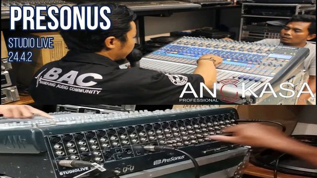 Mixer second..Digital Mixer Presonus 24.4.2..kondisi muluus,semua berfungsi normal jayaaa.. смотреть онлайн