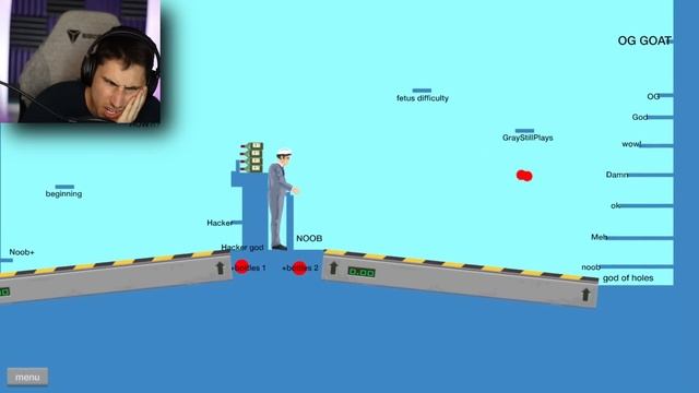This Bottle Flip Is IMPOSSIBLE! | Happy Wheels смотреть онлайн