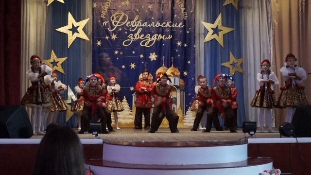 Сретенский фестиваль народной песни "Февральские звёзды". Танец "Камаринская" смотреть онлайн