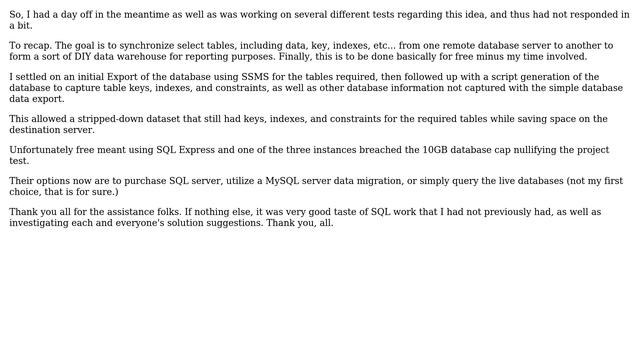 Databases: Copy table from one server to another including keys and indexes (4 Solutions!!) смотреть онлайн