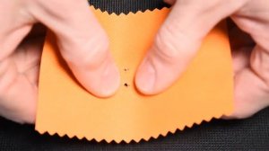 Установка обувного крючка на хольнитене.