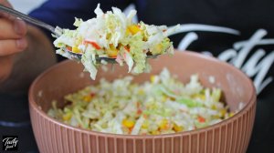 Салат МИНУТКА из Пекинской Капусты! Люблю быстрые салаты!