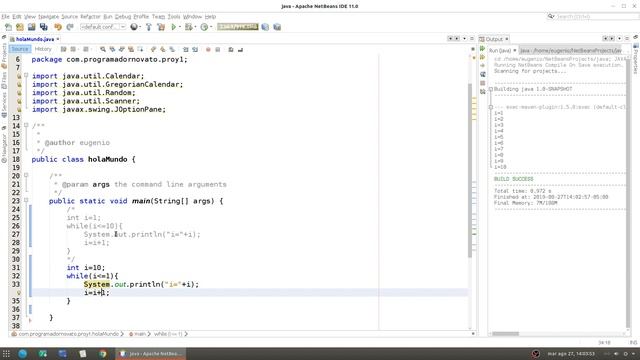 Curso de Java Netbeans Completo☕ [22.- Ciclo con While] смотреть онлайн