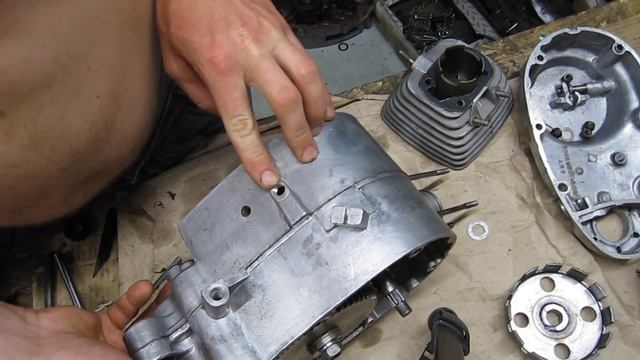 Сборка двигателя V-501M. Капитальный ремонт мотора Карпаты. 2 часть. смотреть онлайн