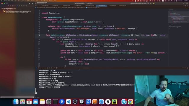 NetworkManager | Swift + UIKit | Take-home assignment 1.3 смотреть онлайн