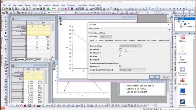 Advanced Curve Fitting Webinar смотреть онлайн