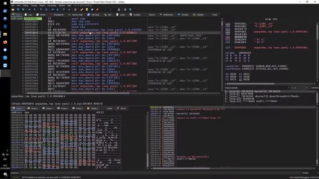Unpacking UnPackMe !EP EXE Pack 1 0 смотреть онлайн
