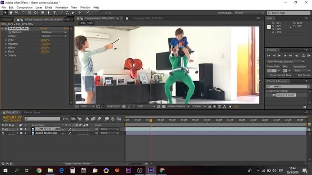 Green screen Chroma key Tutorial in 2 Minutes!! Chroma SUIT смотреть онлайн