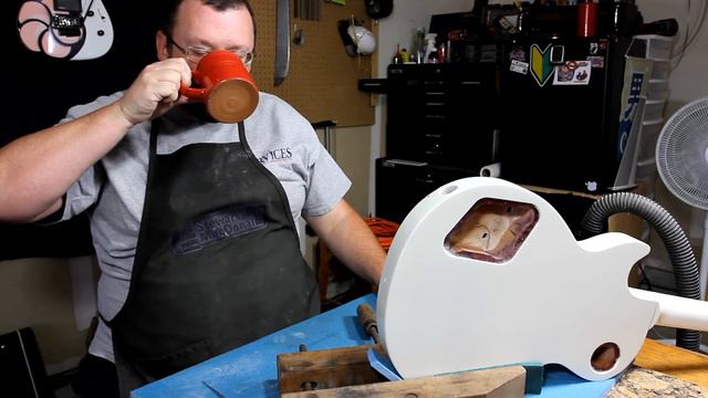 GIBSON LPJ booboo sanding pt8 | RATTLECAN GUITAR RESTORATIONS by James O’Rear смотреть онлайн